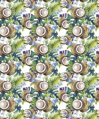 Store intérieur Noix de coco et leurs feuilles