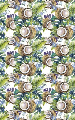 Store intérieur Noix de coco et leurs feuilles