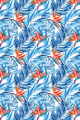 Store enrouleur Feuilles bleues