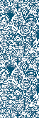 Store intérieur Motif bleu