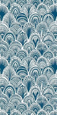 Store intérieur Motif bleu