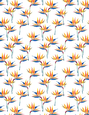 Store intérieur Feuilles colorées