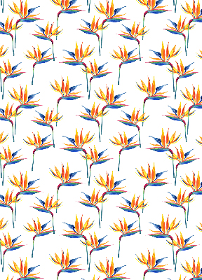 Store intérieur Feuilles colorées