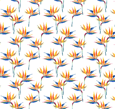 Store intérieur Feuilles colorées