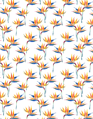 Store intérieur Feuilles colorées