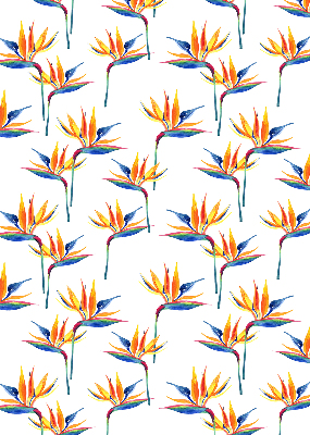 Store intérieur Feuilles colorées