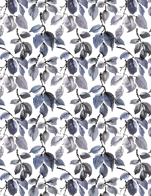 Store intérieur Feuilles sombres