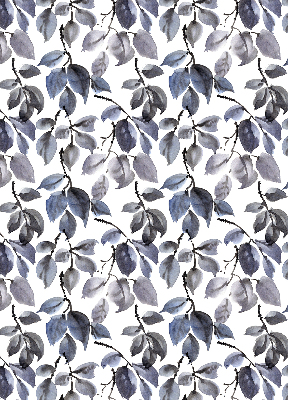 Store intérieur Feuilles sombres