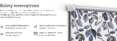 Store intérieur Feuilles sombres