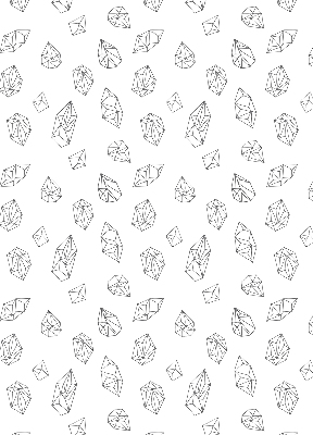 Store intérieur Formes géométriques