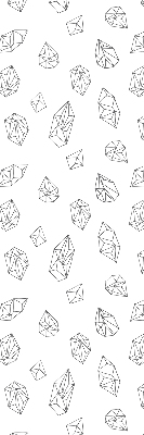 Store intérieur Formes géométriques