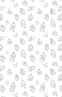 Store intérieur Formes géométriques