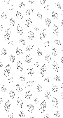 Store intérieur Formes géométriques