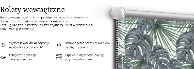 Store enrouleur Feuilles