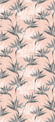 Store intérieur Fleurs grises