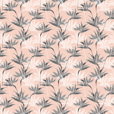 Store intérieur Fleurs grises