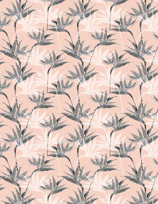 Store intérieur Fleurs grises