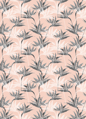 Store intérieur Fleurs grises