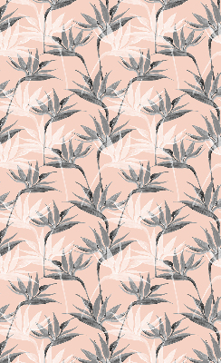 Store intérieur Fleurs grises