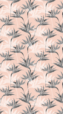 Store intérieur Fleurs grises