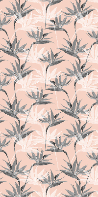 Store intérieur Fleurs grises