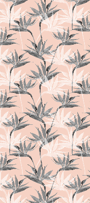 Store intérieur Fleurs grises