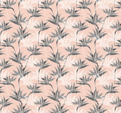 Store intérieur Fleurs grises