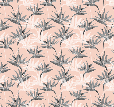 Store intérieur Fleurs grises