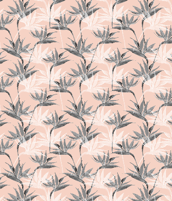 Store intérieur Fleurs grises