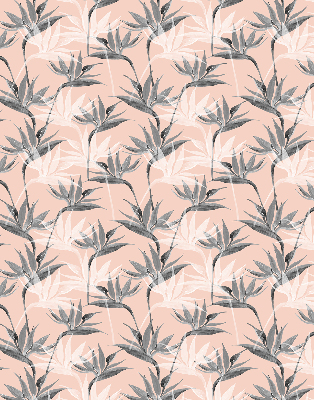 Store intérieur Fleurs grises