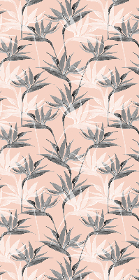 Store intérieur Fleurs grises