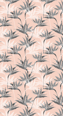 Store intérieur Fleurs grises