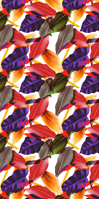 Store enrouleur Feuilles colorées