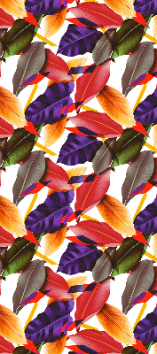 Store enrouleur Feuilles colorées