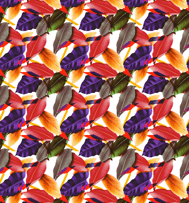 Store enrouleur Feuilles colorées