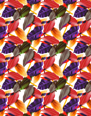 Store enrouleur Feuilles colorées