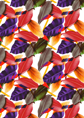 Store enrouleur Feuilles colorées