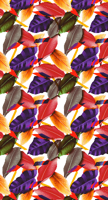 Store enrouleur Feuilles colorées