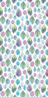 Store intérieur Feuilles colorées