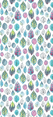 Store intérieur Feuilles colorées