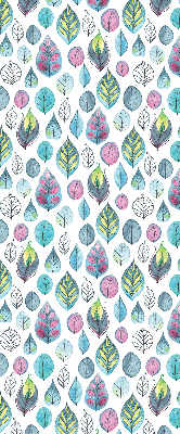 Store intérieur Feuilles colorées