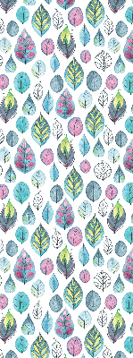 Store intérieur Feuilles colorées