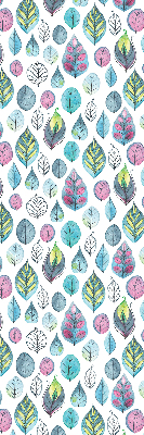 Store intérieur Feuilles colorées