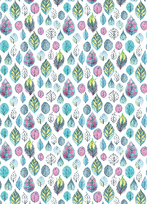 Store intérieur Feuilles colorées