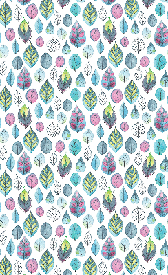 Store intérieur Feuilles colorées