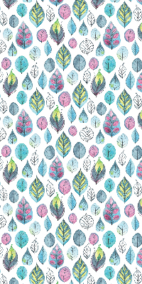 Store intérieur Feuilles colorées