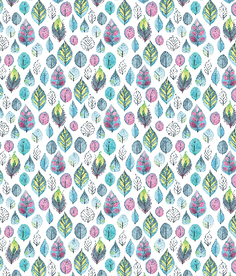 Store intérieur Feuilles colorées