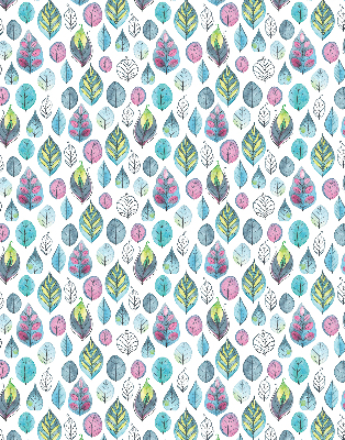 Store intérieur Feuilles colorées