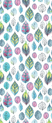 Store intérieur Feuilles colorées