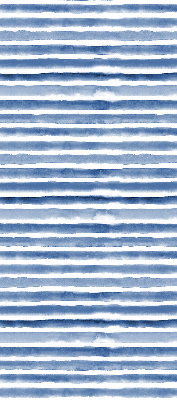 Store intérieur Rayures bleues peintes